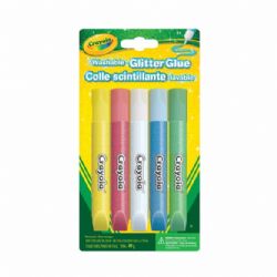 CRAYOLA - 5 COLLE SCINTILLANTE LAVABLE